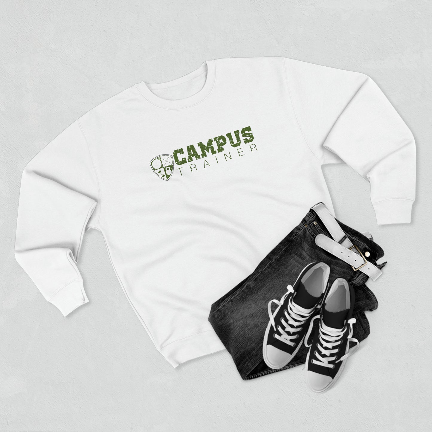 CAMPUS Trainer Edition - Unisex Premium Crewneck Sweatshirt