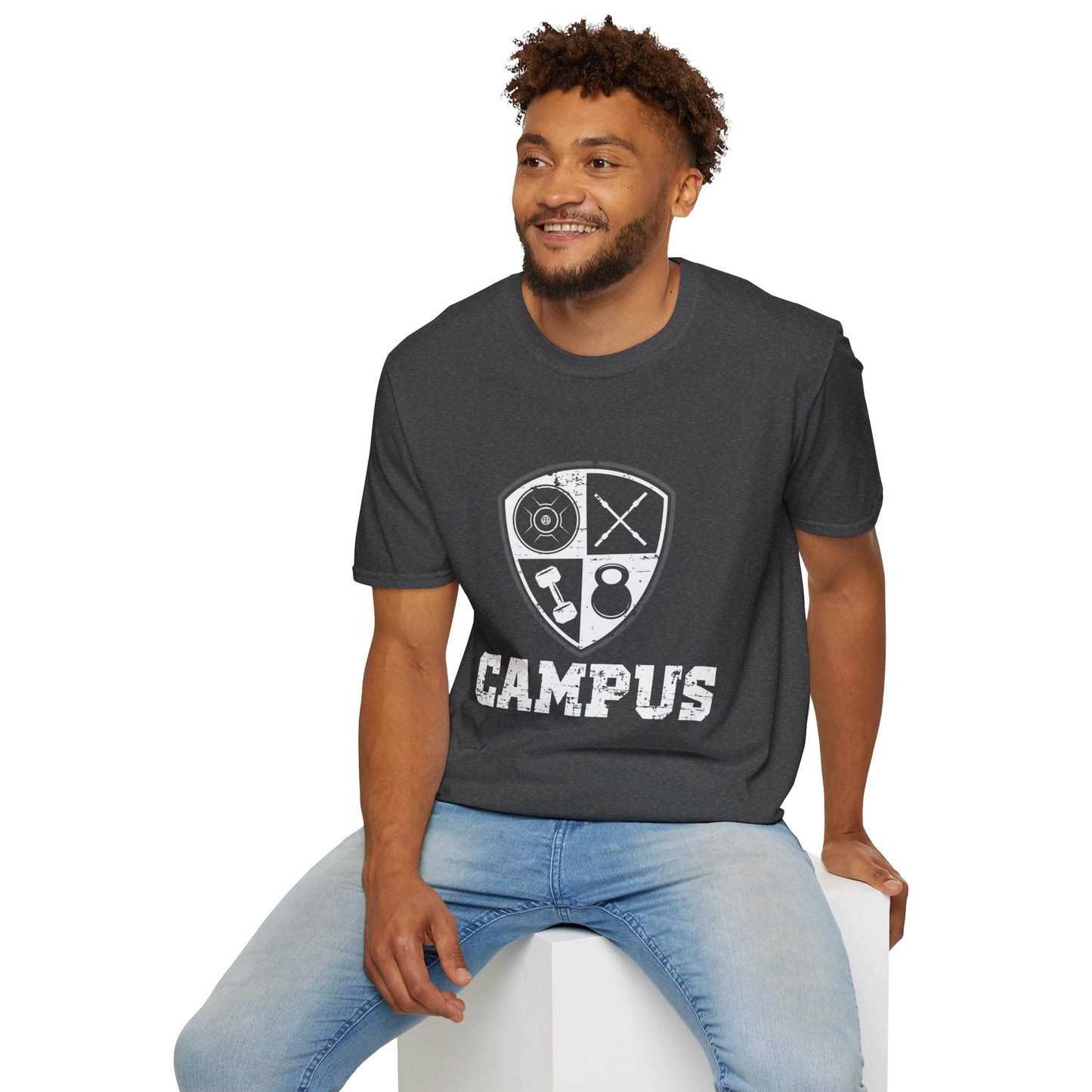 CAMPUS Crest T-Shirt [Unisex SoftStyle]