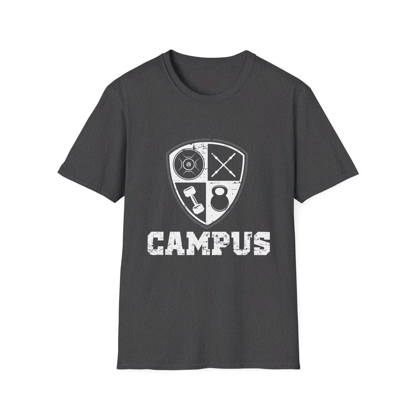 CAMPUS Crest T-Shirt [Unisex SoftStyle]