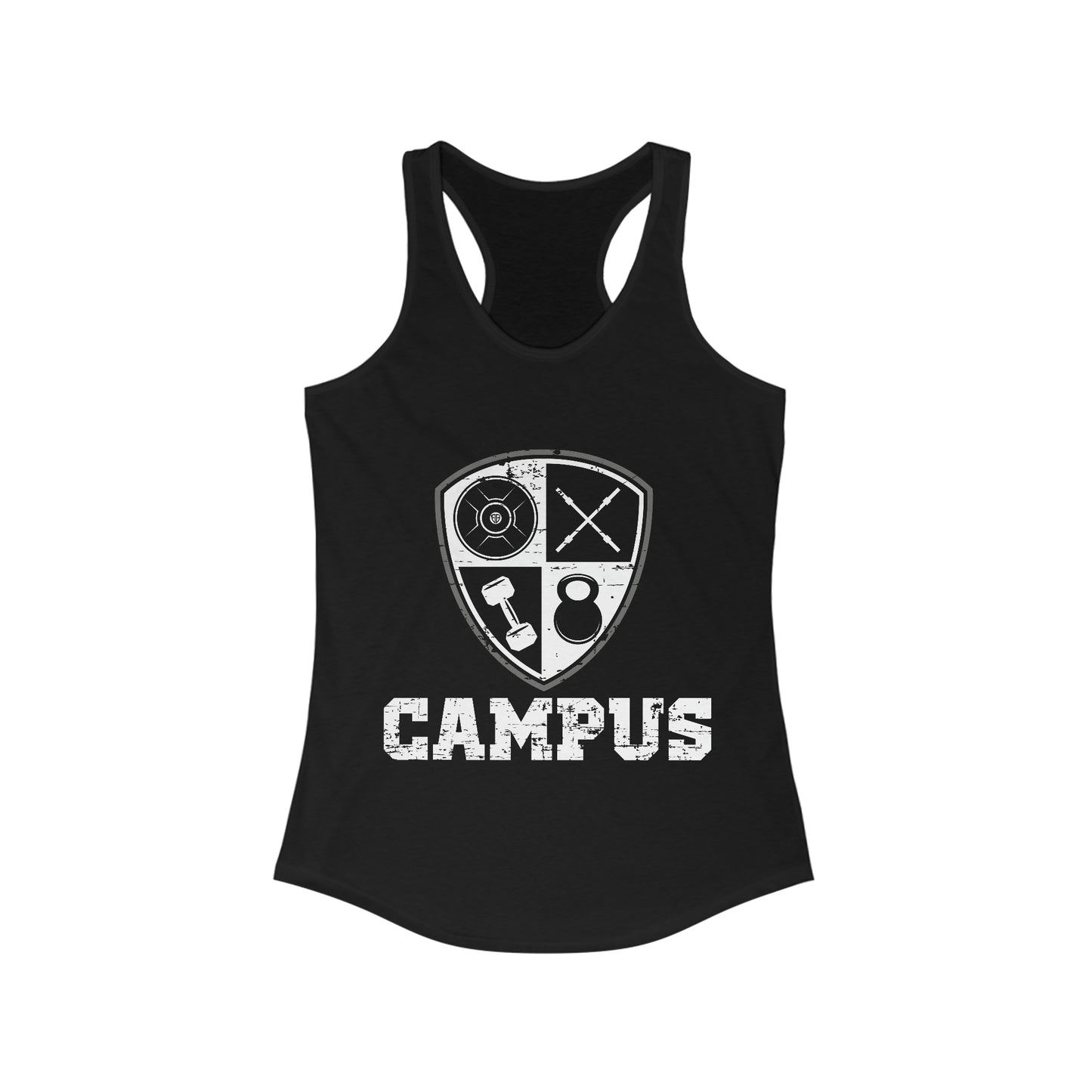 CAMPUS Crest - Women's Ideal Racerback Tank