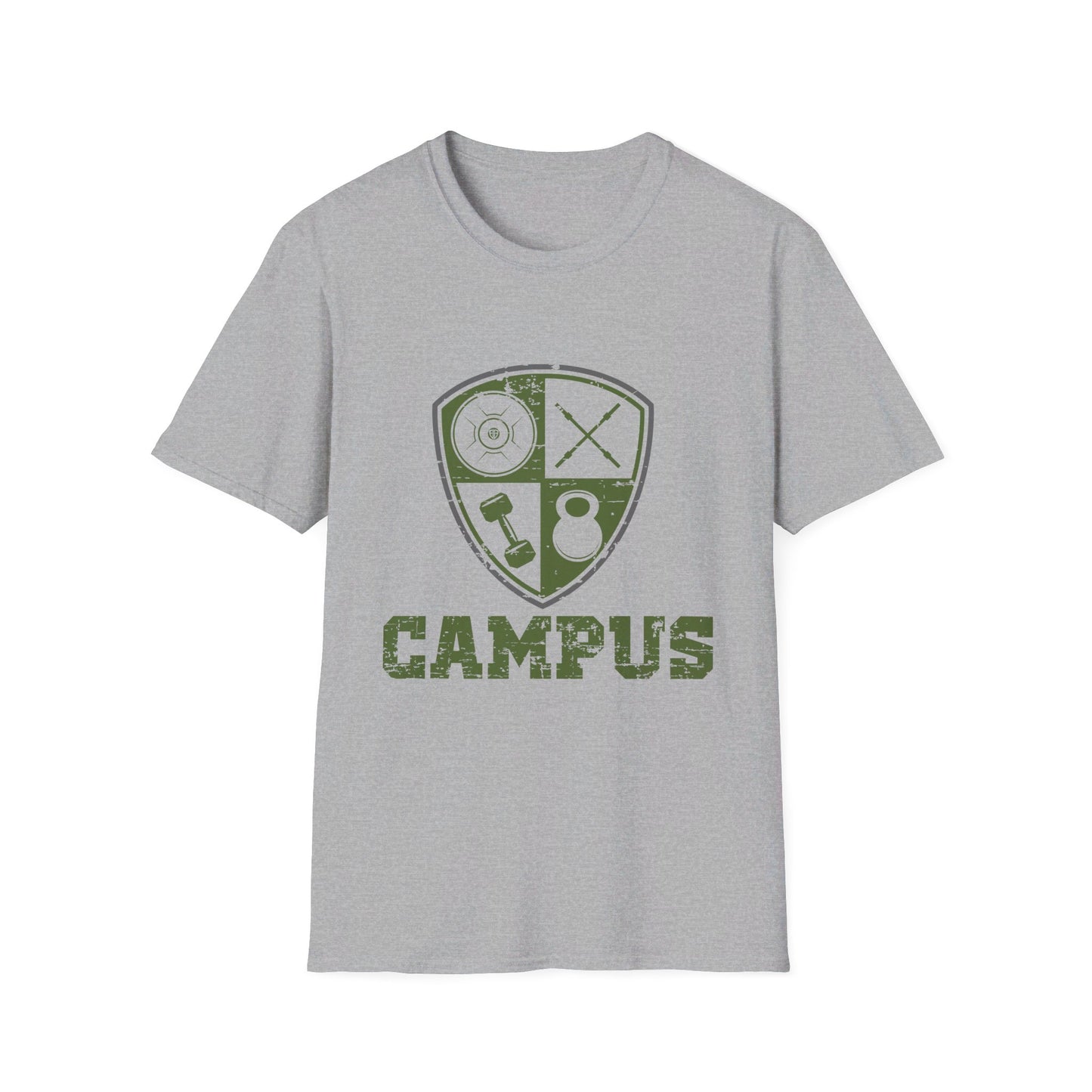 CAMPUS Crest T-Shirt [Unisex SoftStyle]