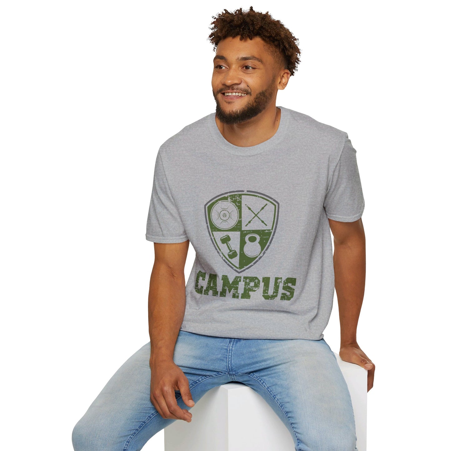 CAMPUS Crest T-Shirt [Unisex SoftStyle]