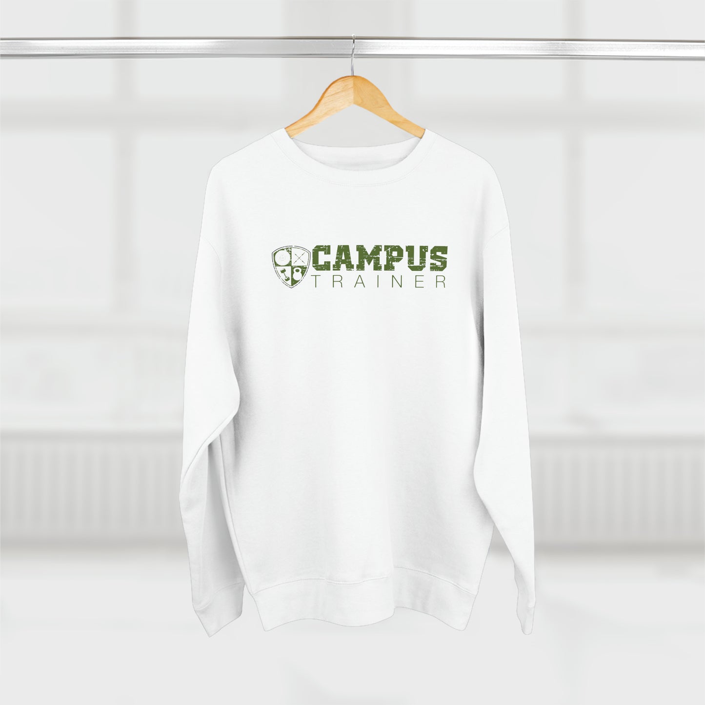 CAMPUS Trainer Edition - Unisex Premium Crewneck Sweatshirt