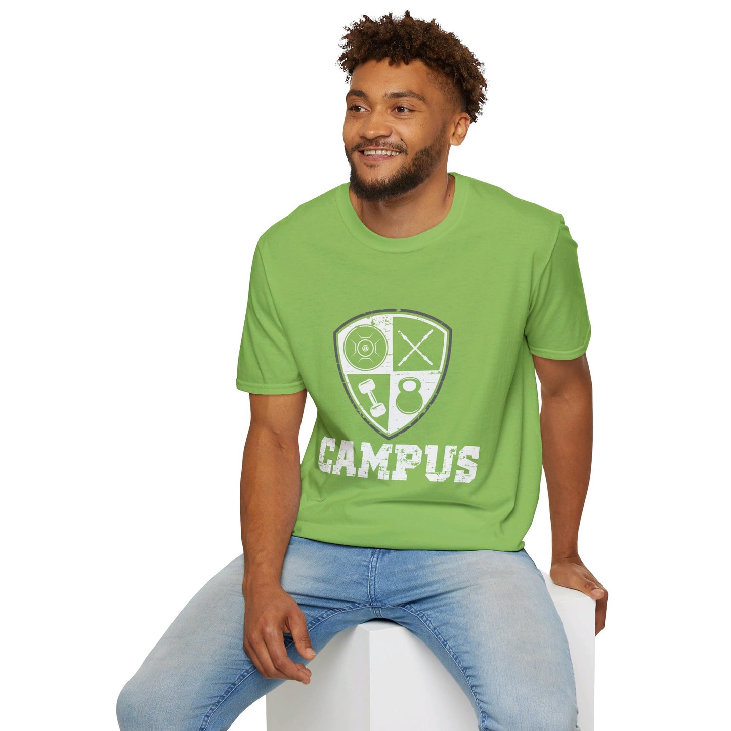 CAMPUS Crest T-Shirt [Unisex SoftStyle]