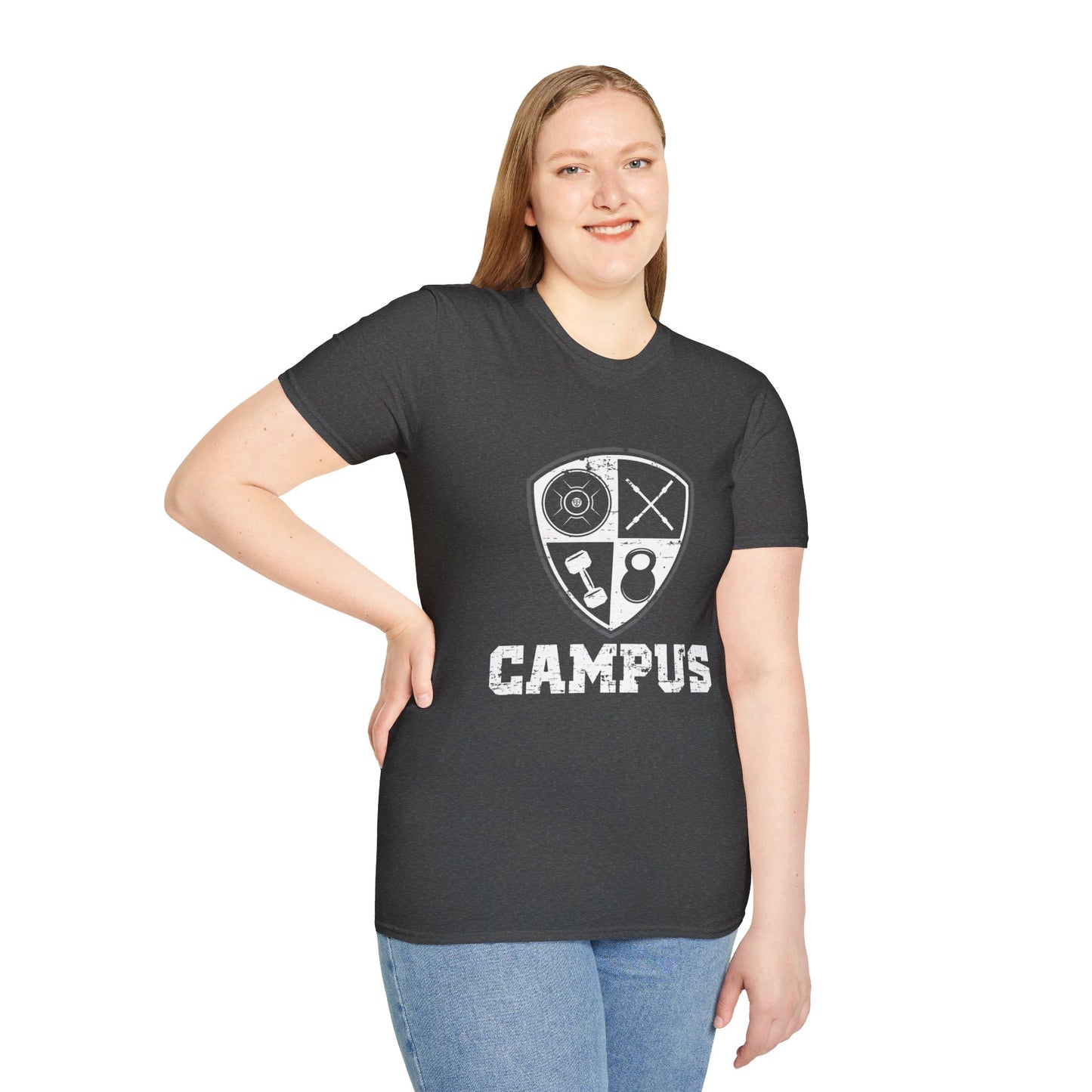 CAMPUS Crest T-Shirt [Unisex SoftStyle]