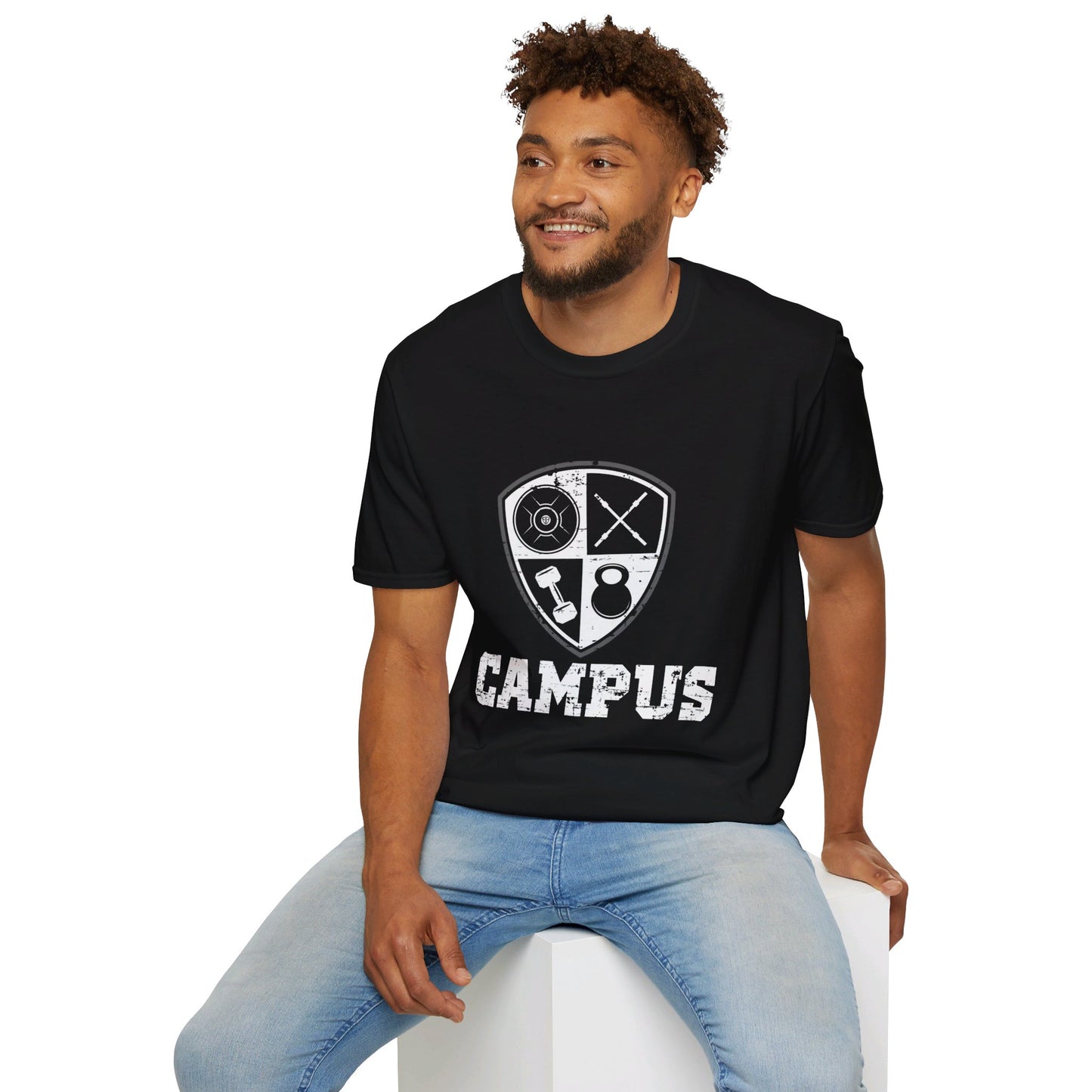 CAMPUS Crest T-Shirt [Unisex SoftStyle]