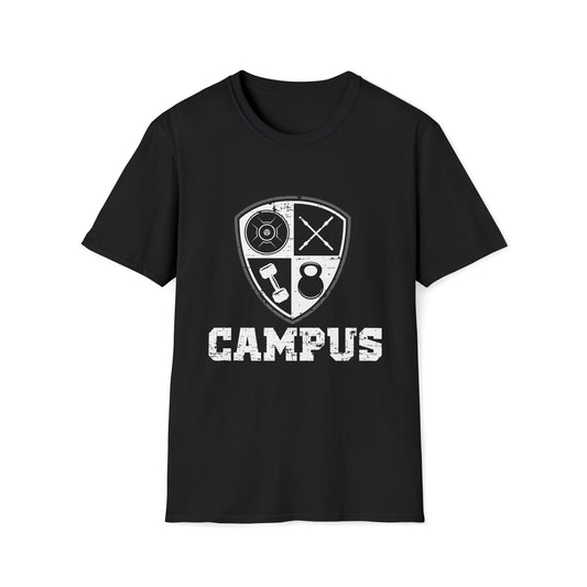 CAMPUS Crest T-Shirt [Unisex SoftStyle]
